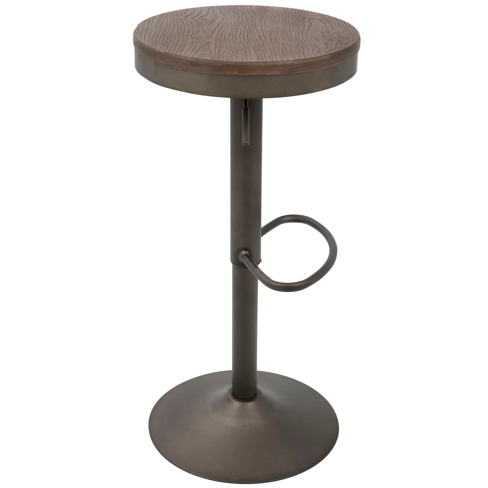 Dakota - Industrial Design Adjustable Barstool (Set of 2) by Unique Piece Furniture