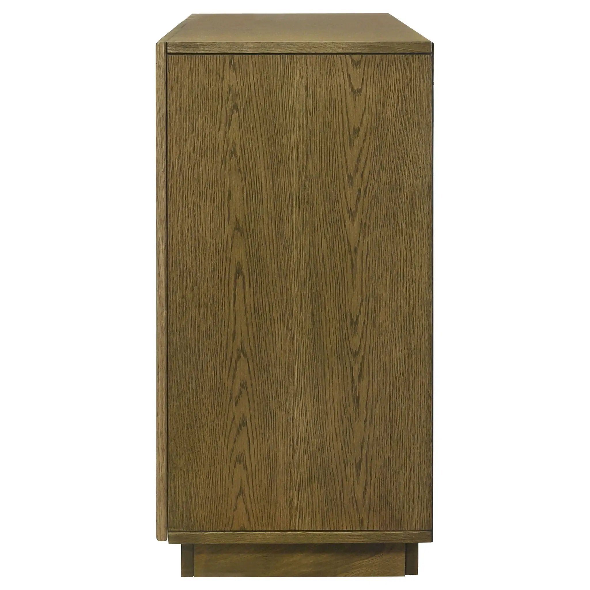 Castlewood 71-inch Dining Sideboard Buffet Server Brown Oak by Unique Piece Furniture