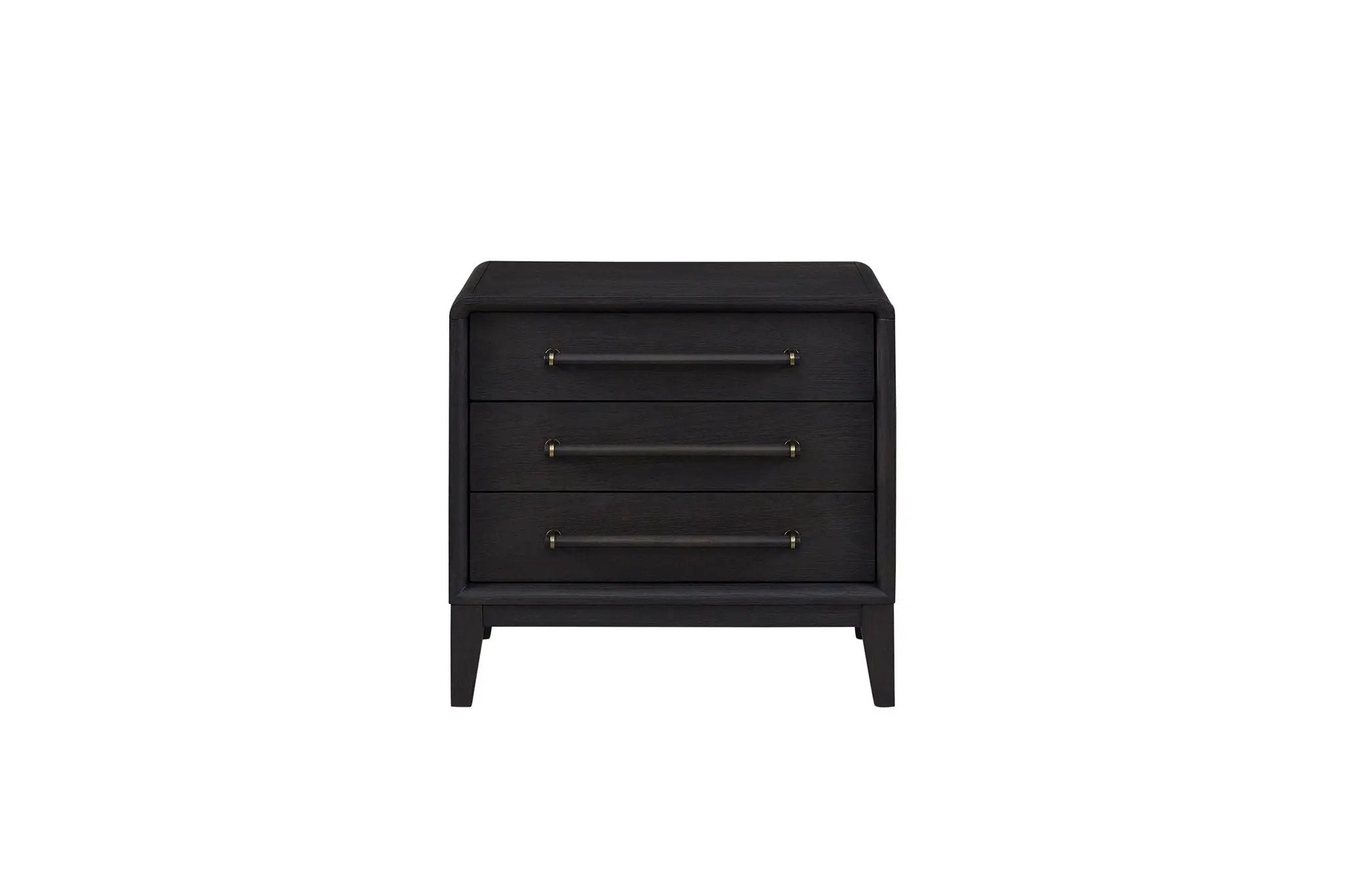 3 Drawer Nightstand With USB - Black by Unique Piece Furniture