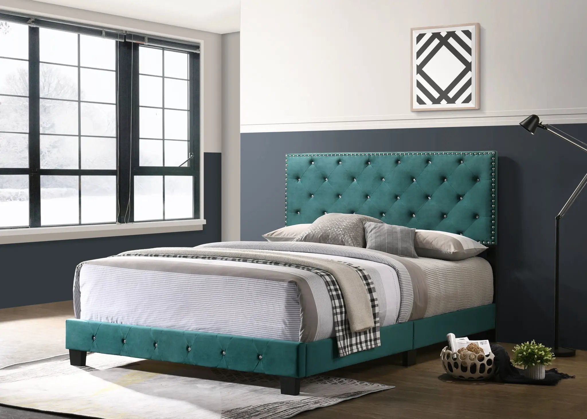 Luxurious Upholstered Bed by HouseOfZazla
