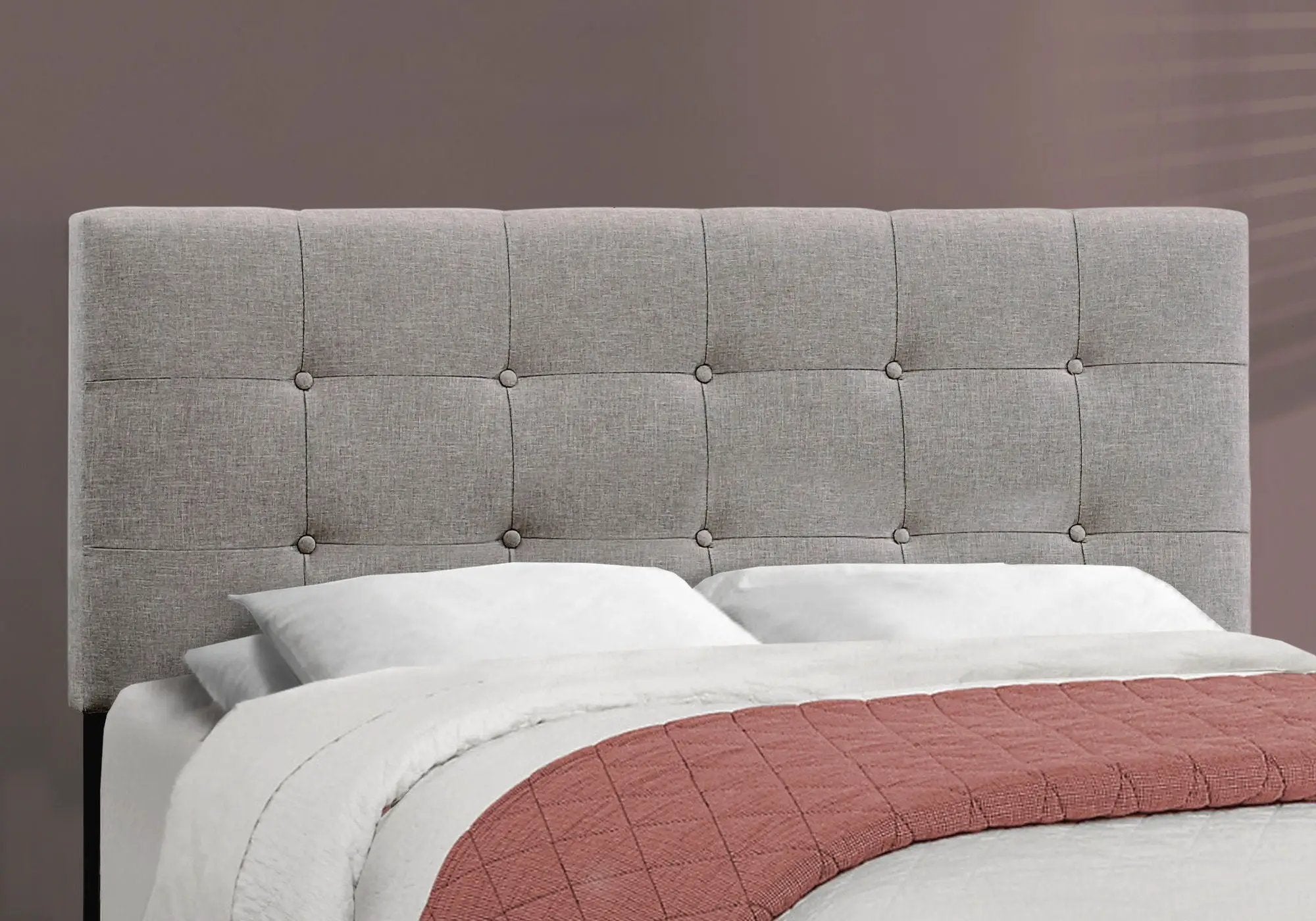 Bed, Upholstered, Frame Only, Transitional by Unique Piece Furniture