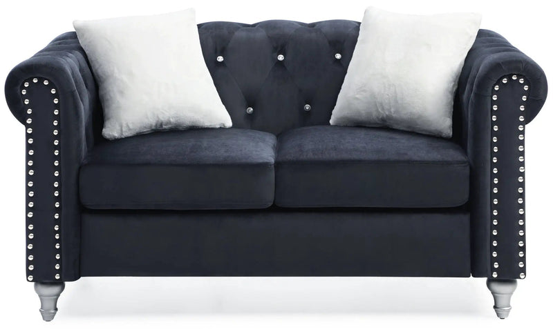 Stylish Contemporary Loveseat by Unique Piece Furniture