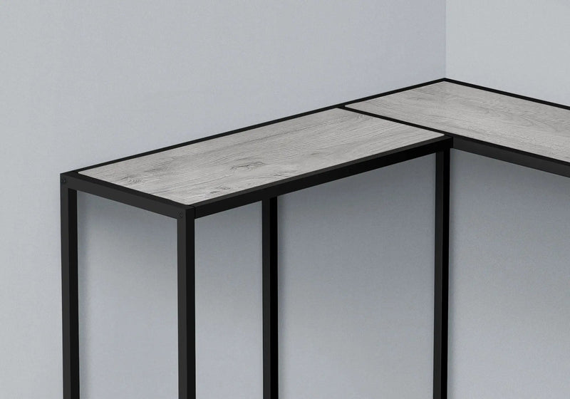 Corner Accent Console Table For Entryway, Unique L-Shaped Design by Unique Piece Furniture
