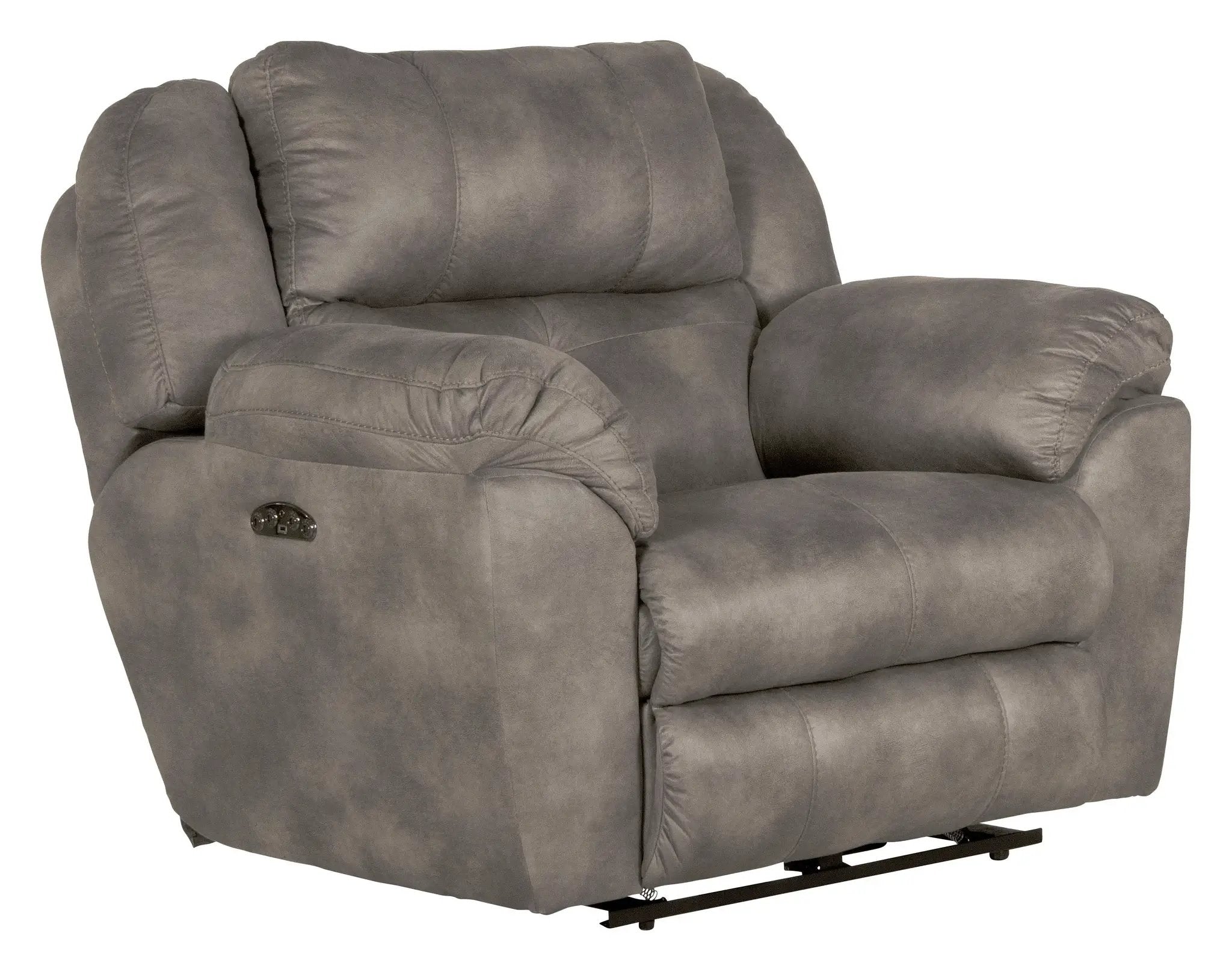 Ferrington - Power Lay Flat Recliner with Power Adjustable Headrest by Unique Piece Furniture