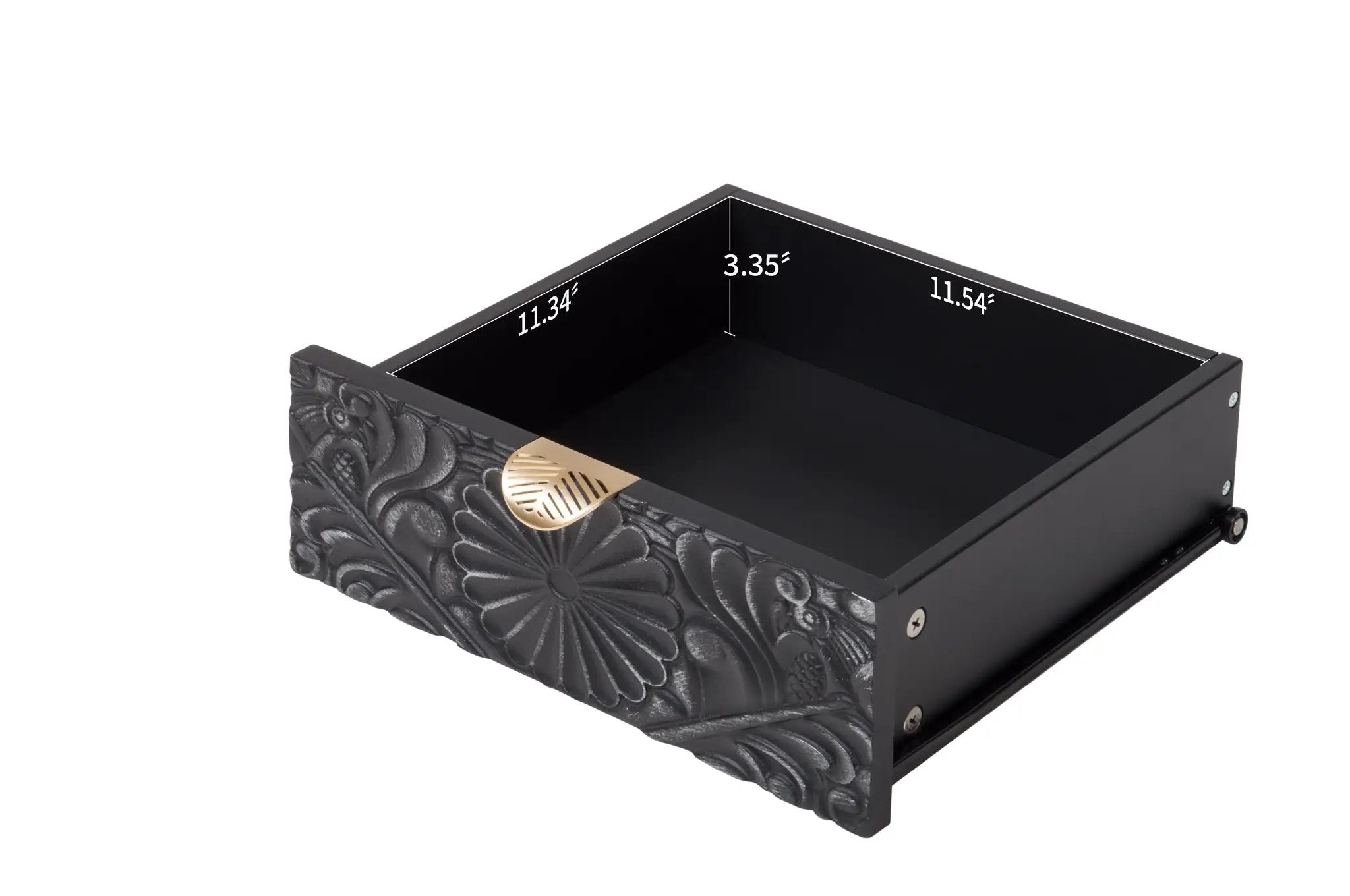 Hand-Carved Accent Cabinet by HouseOfZazla