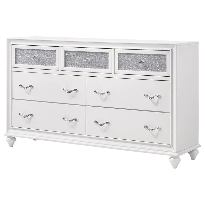 Barzini 7-drawer Dresser White by Unique Piece Furniture