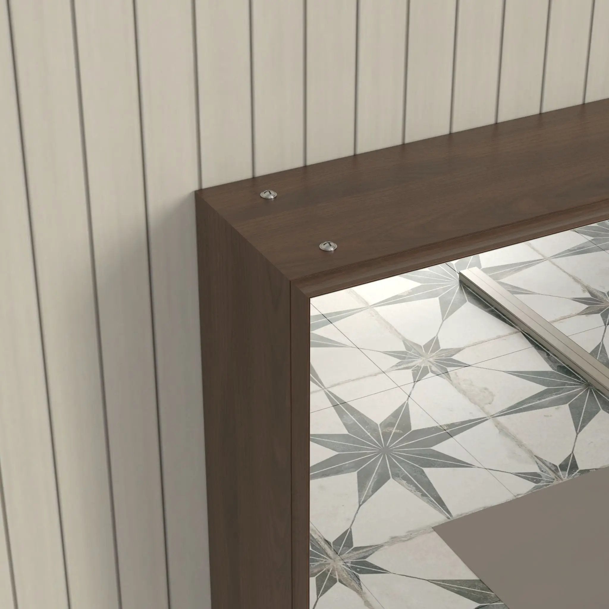 Medicine Cabinet, Wall Mounted Bathroom Mirror With Storage by Unique Piece Furniture