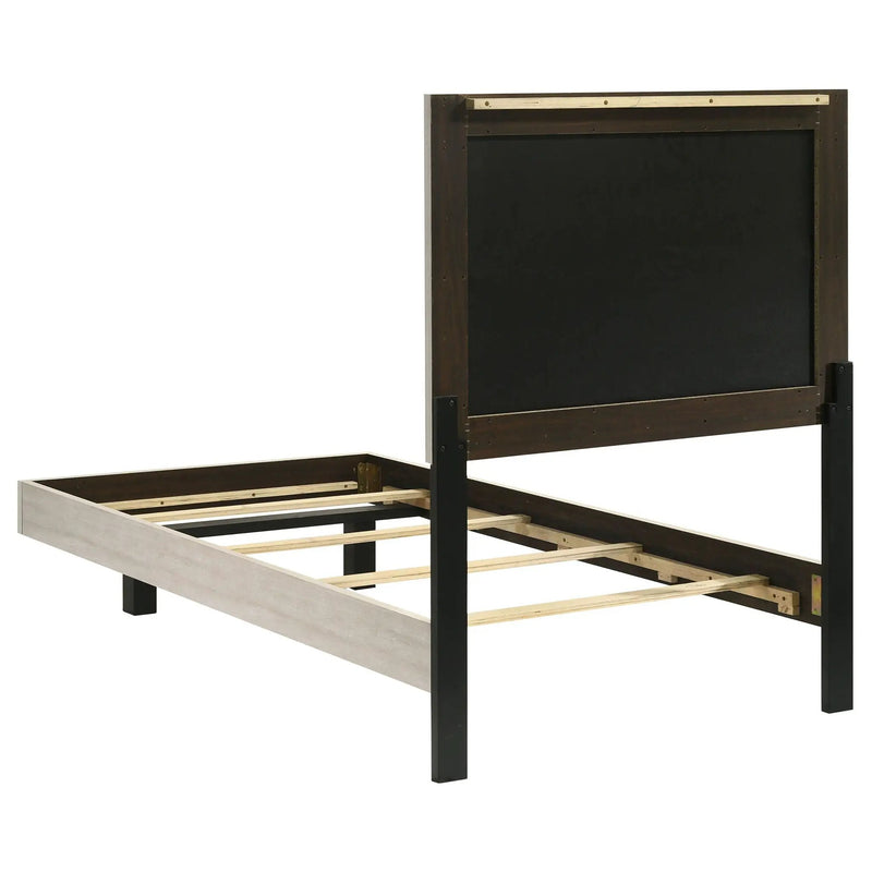 Trenton 4-piece Twin Bedroom Set Rustic Cream by Unique Piece Furniture