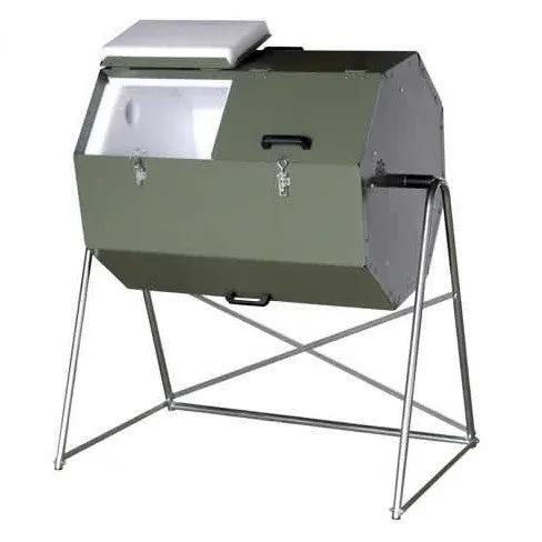 70 Gallon Tumbling Compost Bin Tumbler by HomePacific