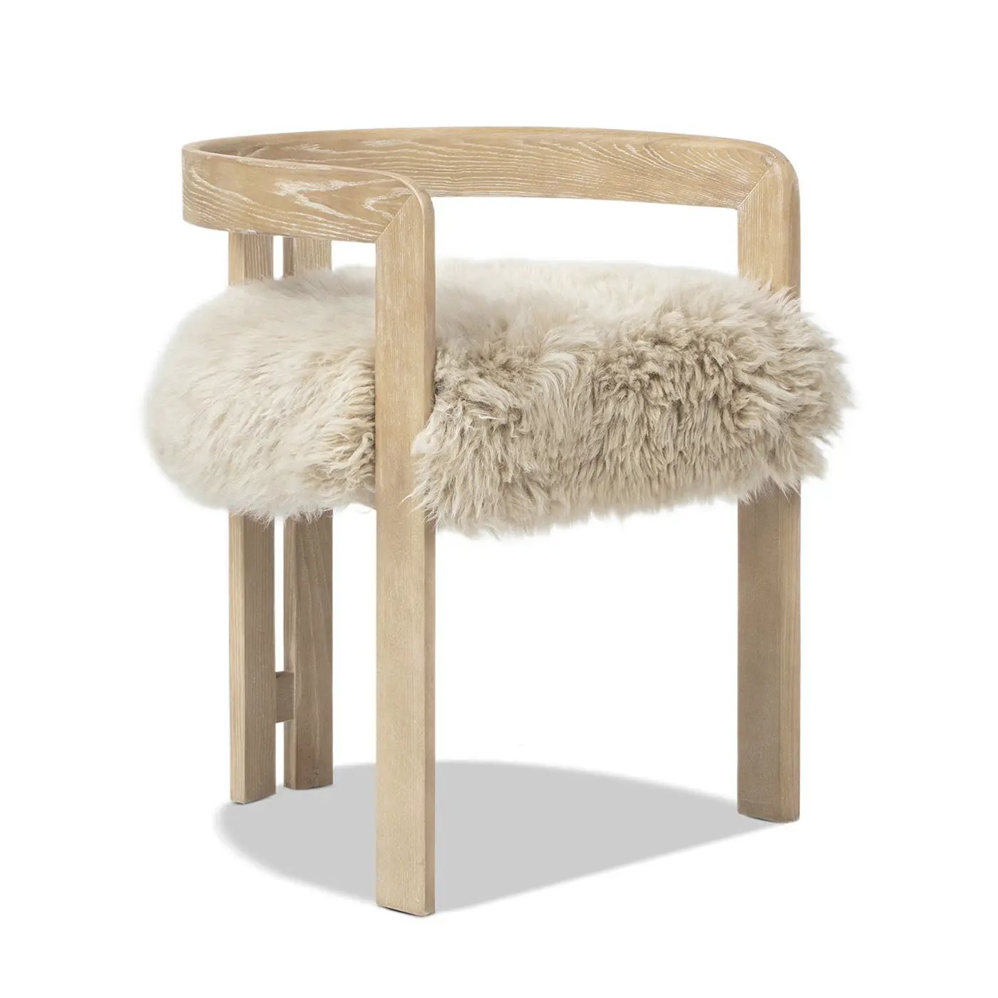 Millwick - Low Back Dining Chair - Natural Blonde by HouseOfZazla
