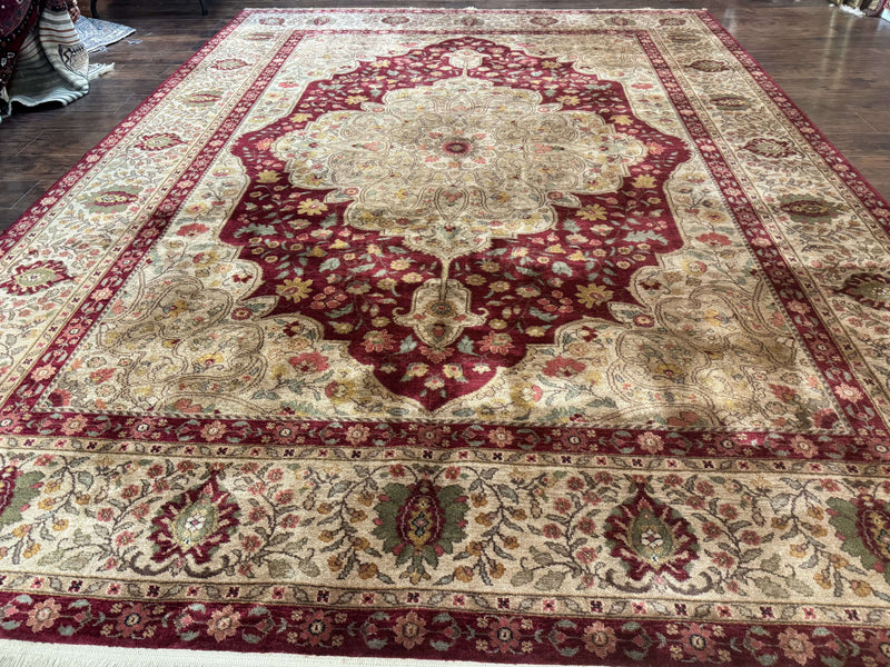 Karastan Rug 8.8 x 12, Antique Legends Royal Tabriz, Wool Pile, Vintage, Rare by Jewel Rugs