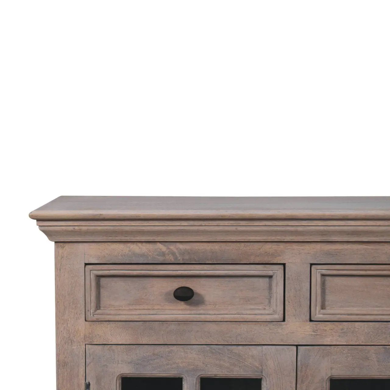Cabinet With Glazed Doors by Unique Piece Furniture