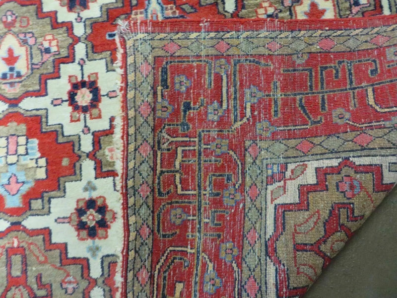4' X 6' Antique Handmade Turkish Anatolian Wool Rug Vegetable Dyes by Jewel Rugs