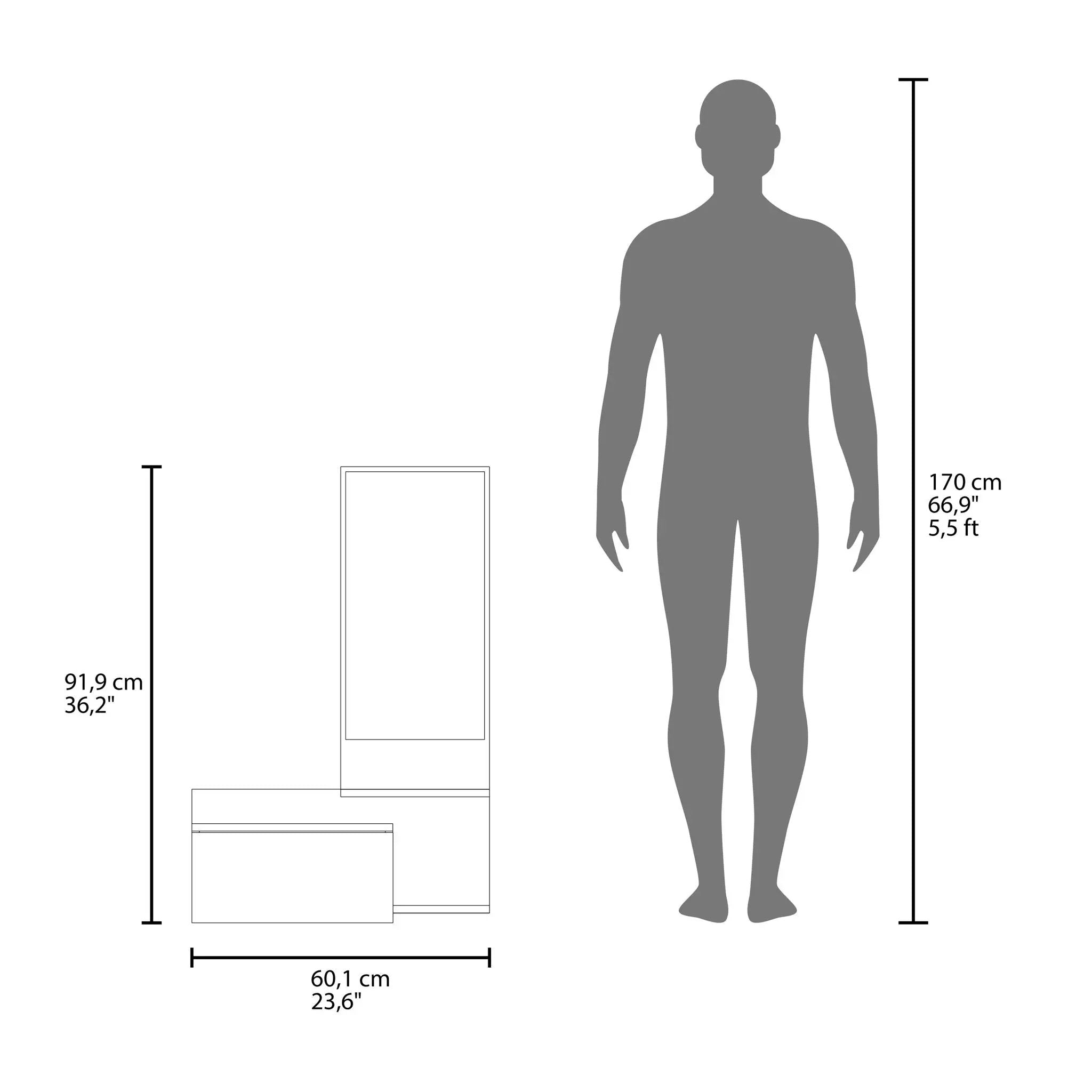 Lowell - Floating Hallway Cabinet by Unique Piece Furniture