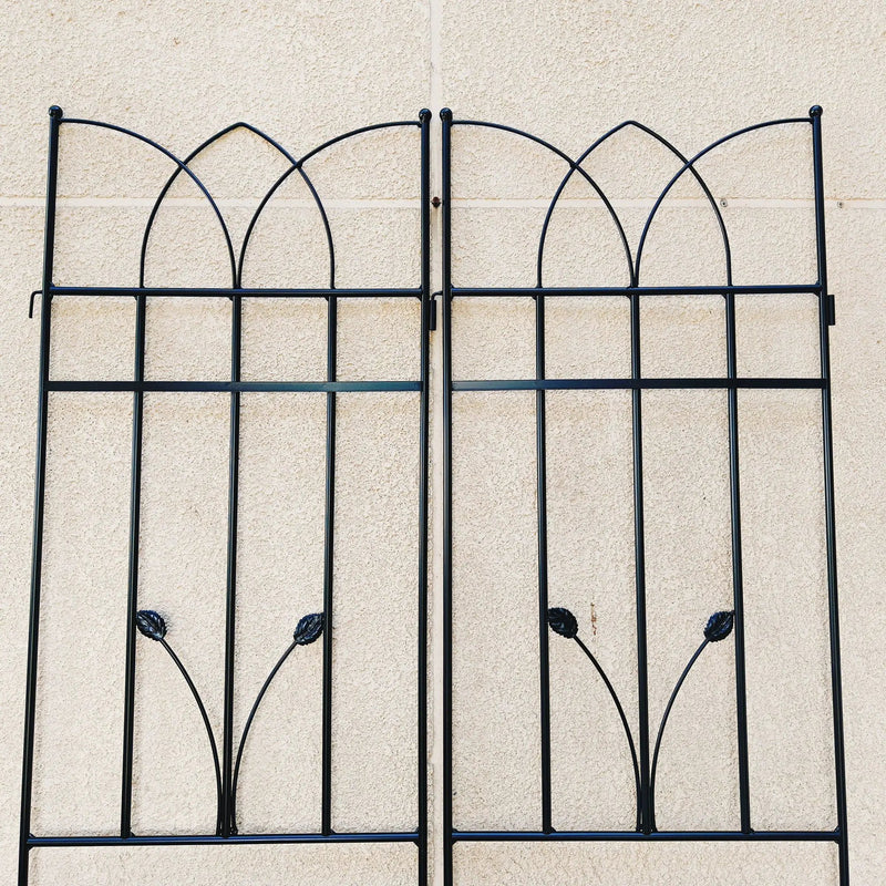 Metal Garden Trellis Rustproof For Climbing Plants Outdoor Flower Support by Unique Piece Furniture