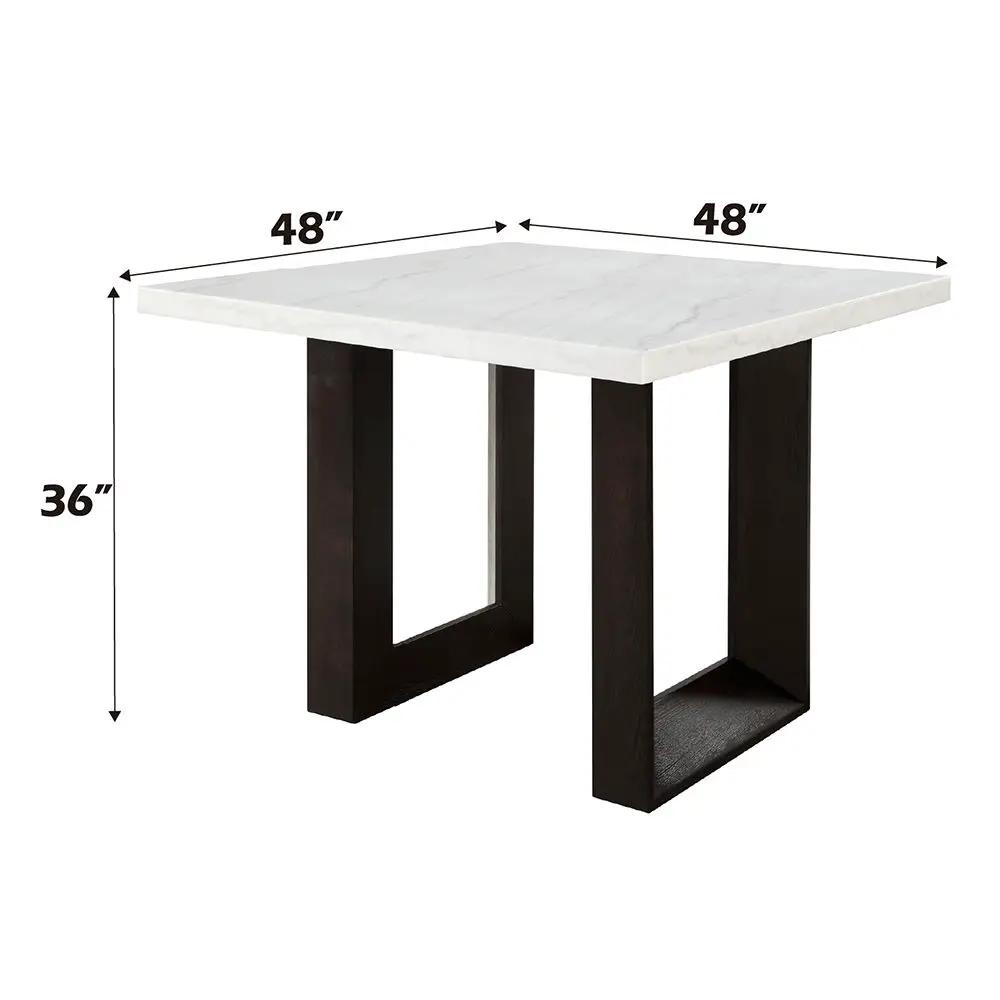 Edwyn - Dining Table With Marble Top by Unique Piece Furniture
