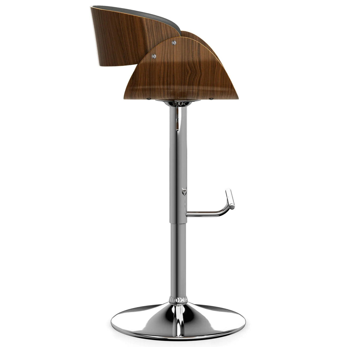 Amery - Mid Century Modern Adjustable Swivel Bar Stool by HouseOfZazla