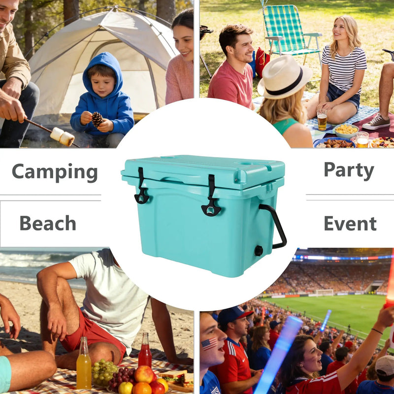 25QT Portable Insulated Cooler by HouseOfZazla