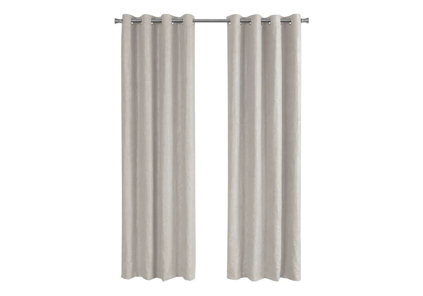 2 Pieces Set, Curtain Panel, Room Darkening, Grommet, Contemporary & Modern by Unique Piece Furniture