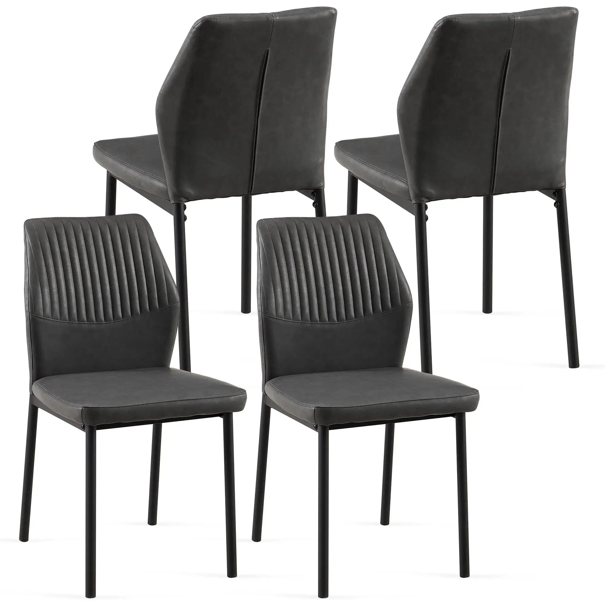 Dining Chairs Living Room Chair Modern Kitchen Armless Side Chair With Metal Legs by Unique Piece Furniture