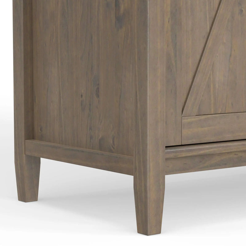 Ela - Sideboard With Wine Storage - Smoky Brown by HouseOfZazla