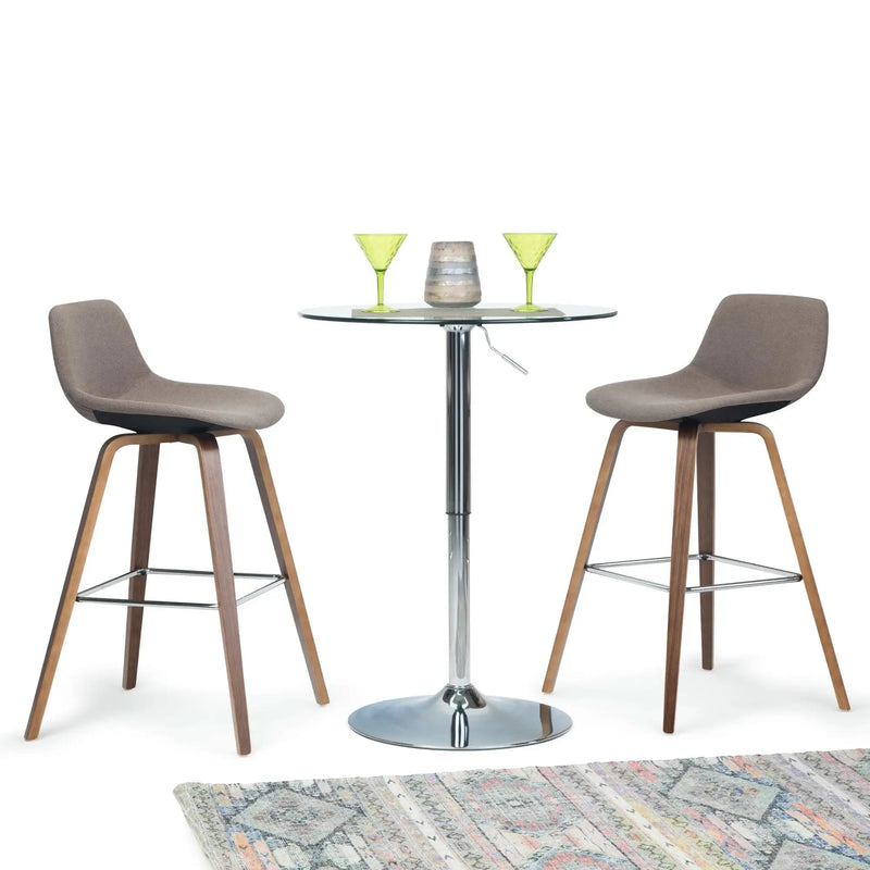 Randolph - Bentwood Multifunctional Counter / Bar Height Stool (Set of 2) by HouseOfZazla