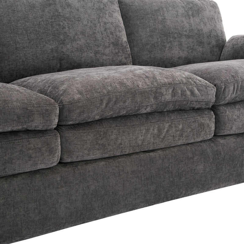 Cozy Upholstered Oversized 3-Seater Cloud Sofa by BLAKHOM