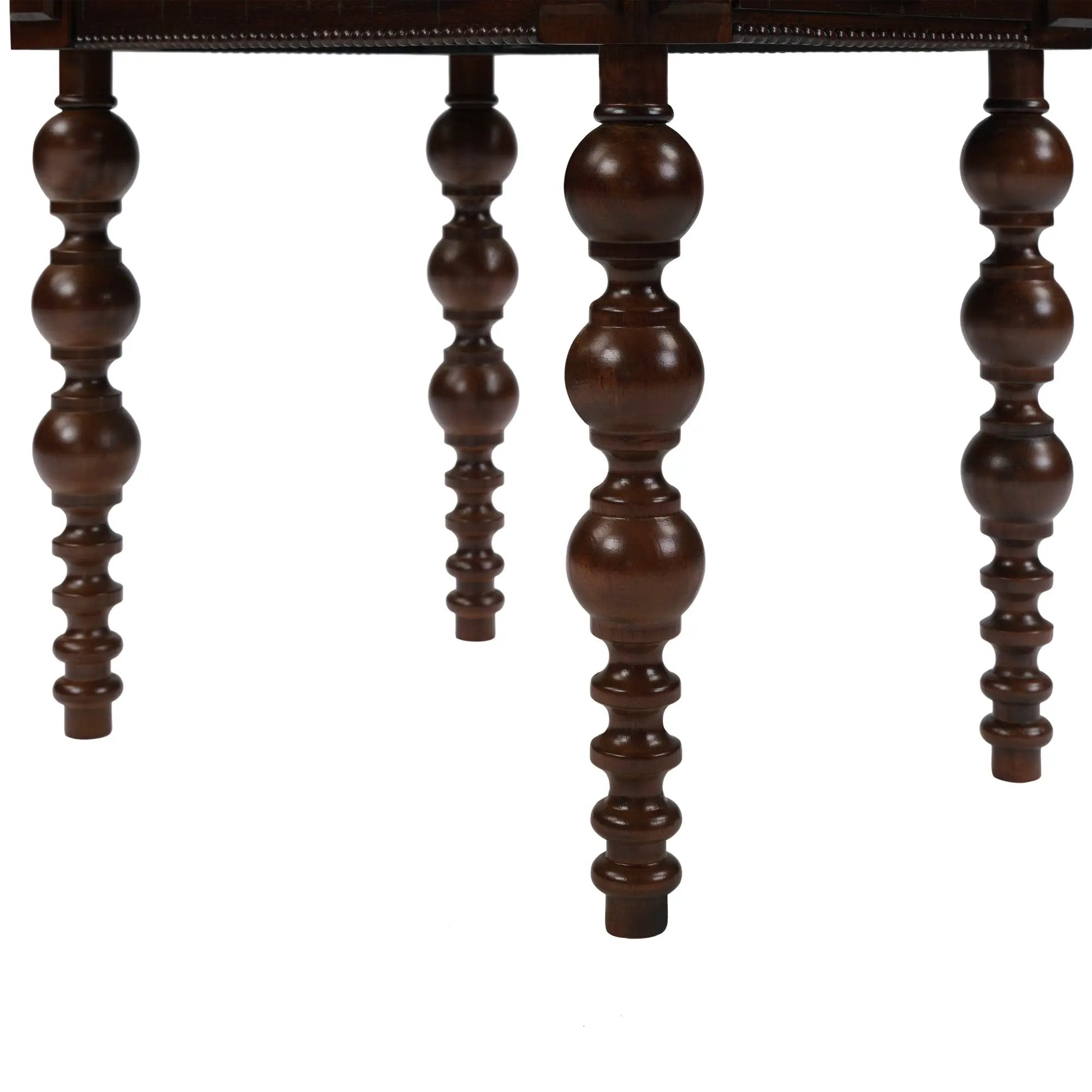Solid Wood End Table with Drawer in Espresso Finish by HouseOfZazla