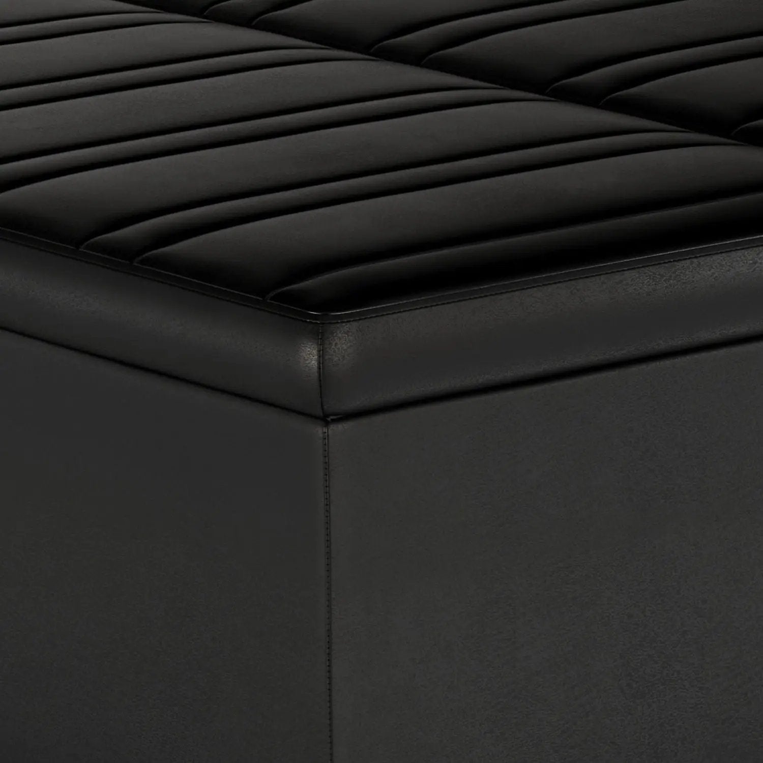 Ellis - Coffee Table Storage Ottoman Contemporary Design by HouseOfZazla