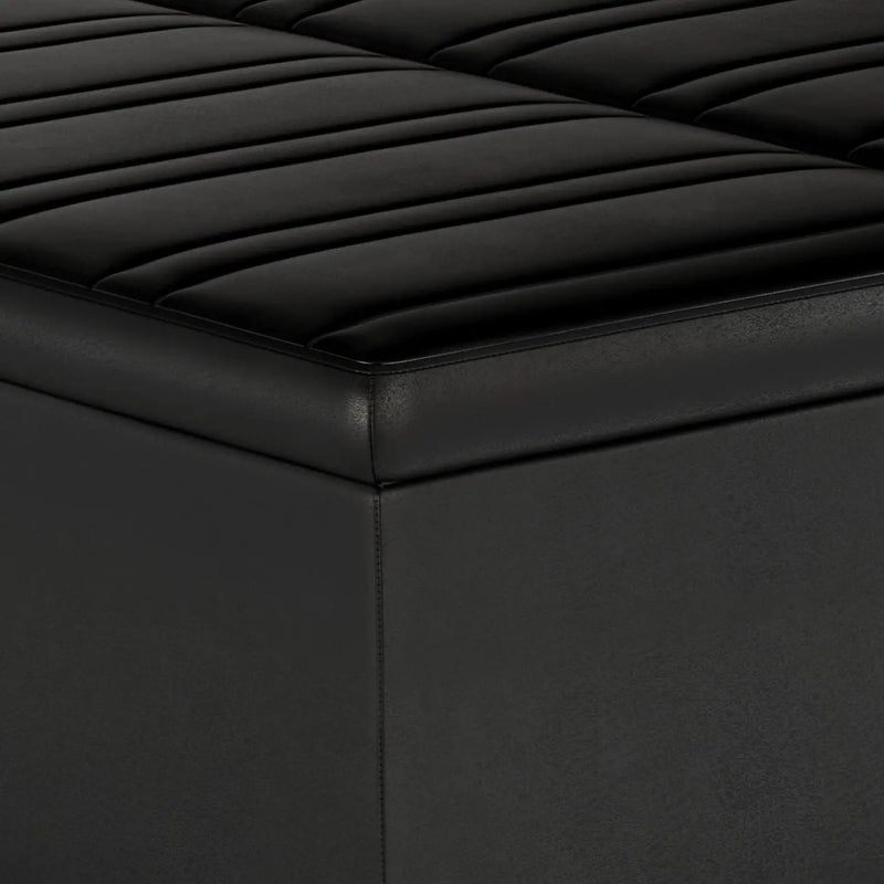 Ellis - Coffee Table Storage Ottoman Contemporary Design by HouseOfZazla