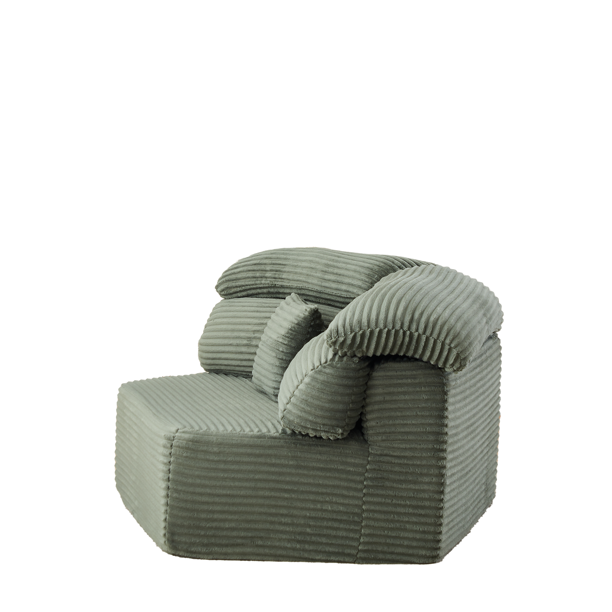53-Inch Modern Cocooning Sensation Single-Seater Lounge Chair by HouseOfZazla