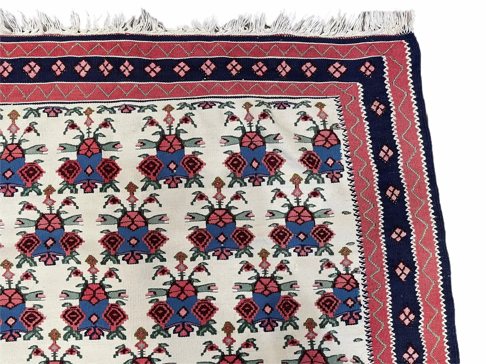 3x5 Vintage Kurdish Senneh Kilim Rug 3 x 5 Heirloom Rug Flatweave Antique Rug Playroom Rug Collectible Rug Beige Kilim by Jewel Rugs