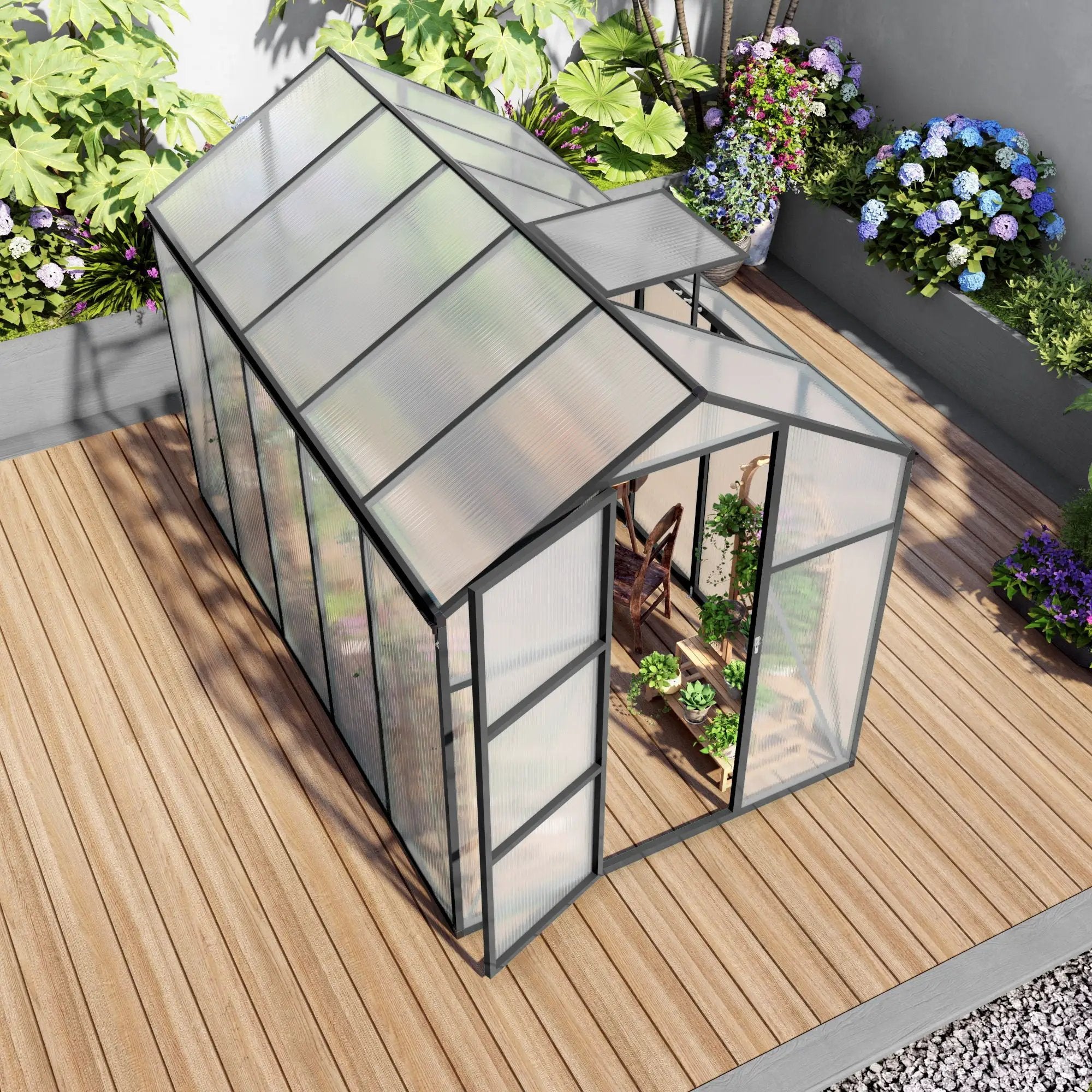 Gain Height Windproof house With Raised Base by HouseOfZazla