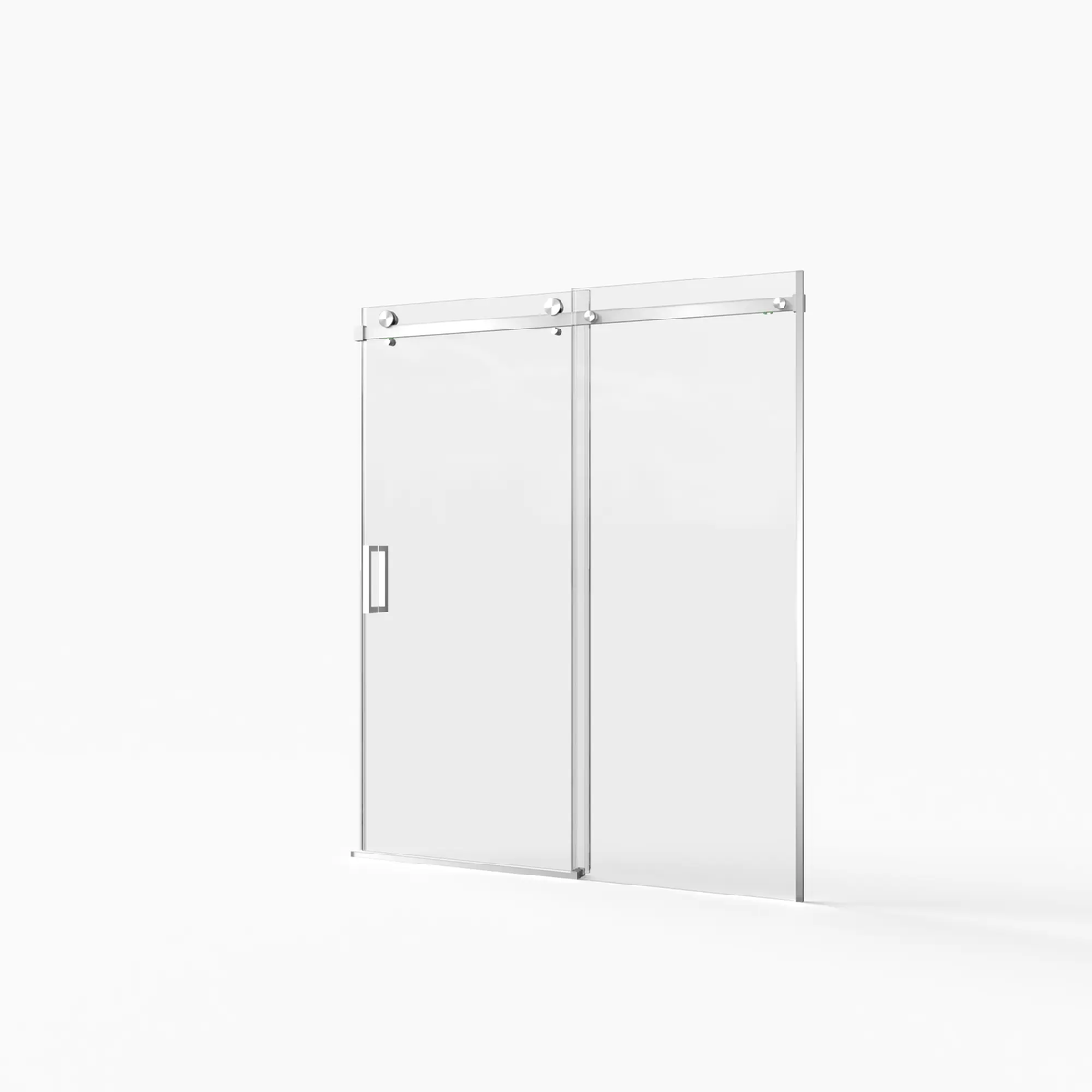 Frameless Sliding Shower Door - 56-60"W x 72"H, photo 9 of 10