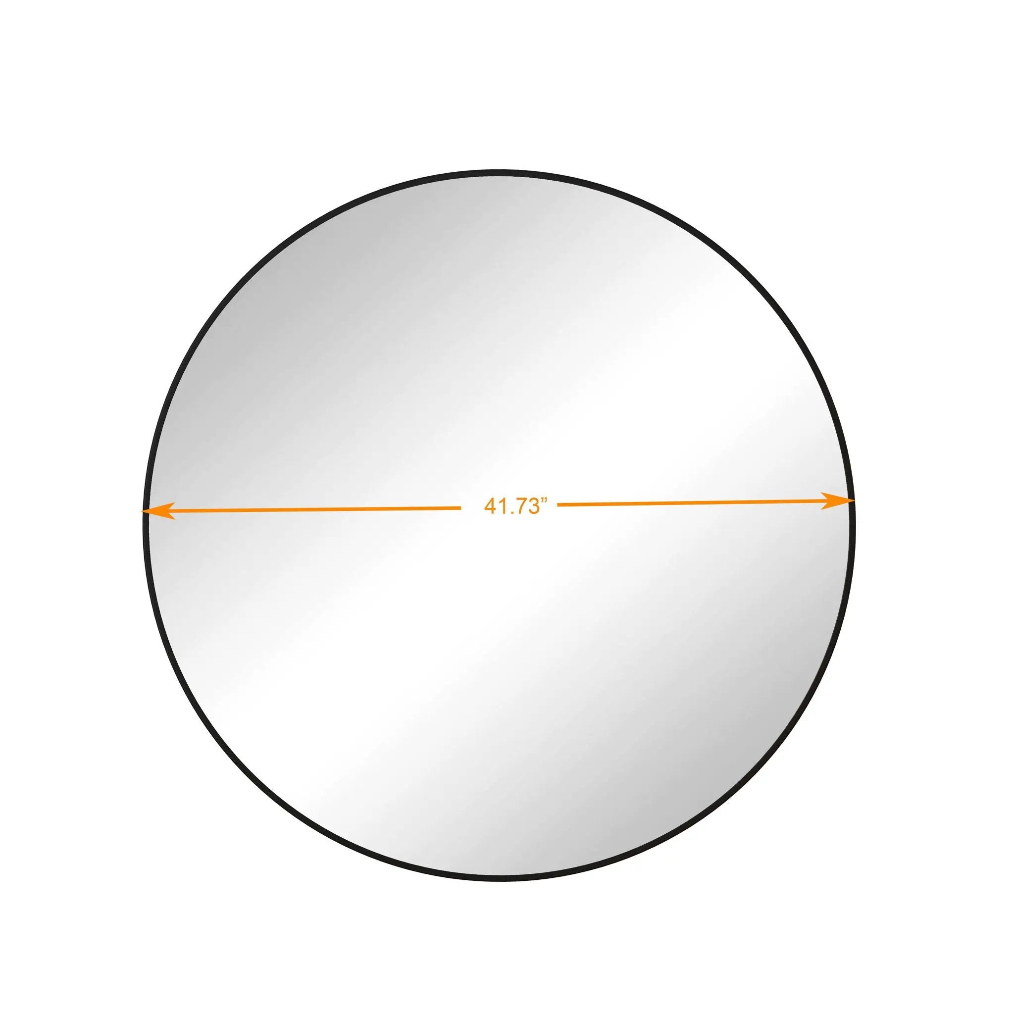 Wall Circular Mirror Metal Framed Mirror Round Vanity Mirror Dressing Mirror, For Bathroom, Living Room, Bedroom Wall Decor by HouseOfZazla