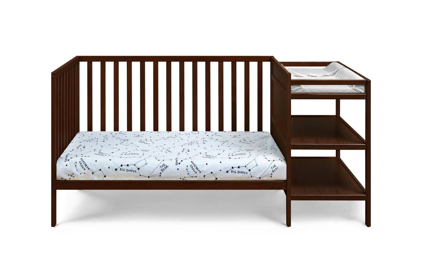 Palmer - 3-in-1 Convertible Crib / Changer Combo by Unique Piece Furniture