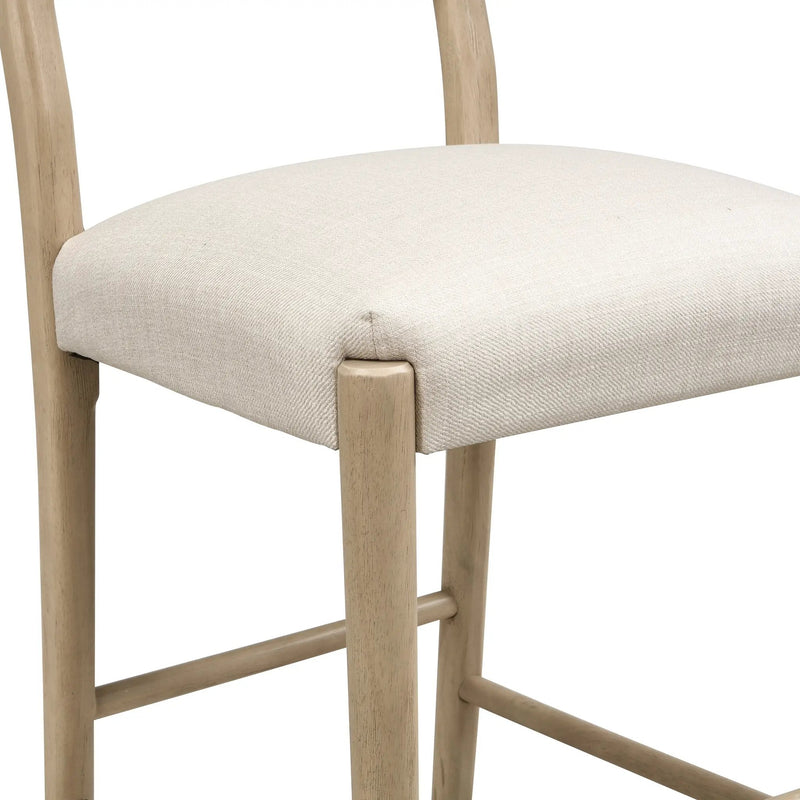 Counter Stool with Ladder Back (Set of 2) by HouseOfZazla