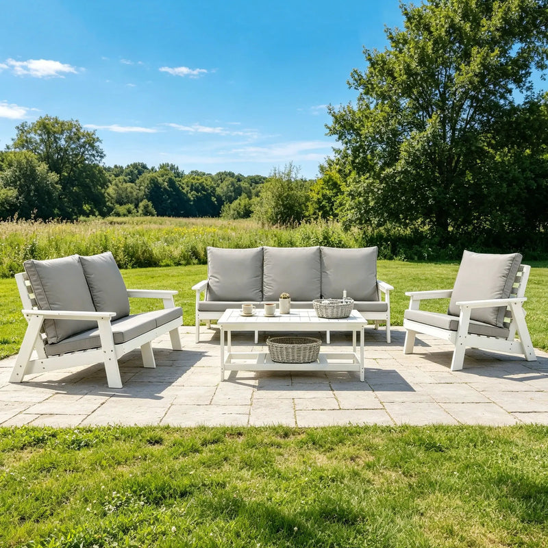 HIPS All-Weather Outdoor Single Sofa With Cushion by HouseOfZazla