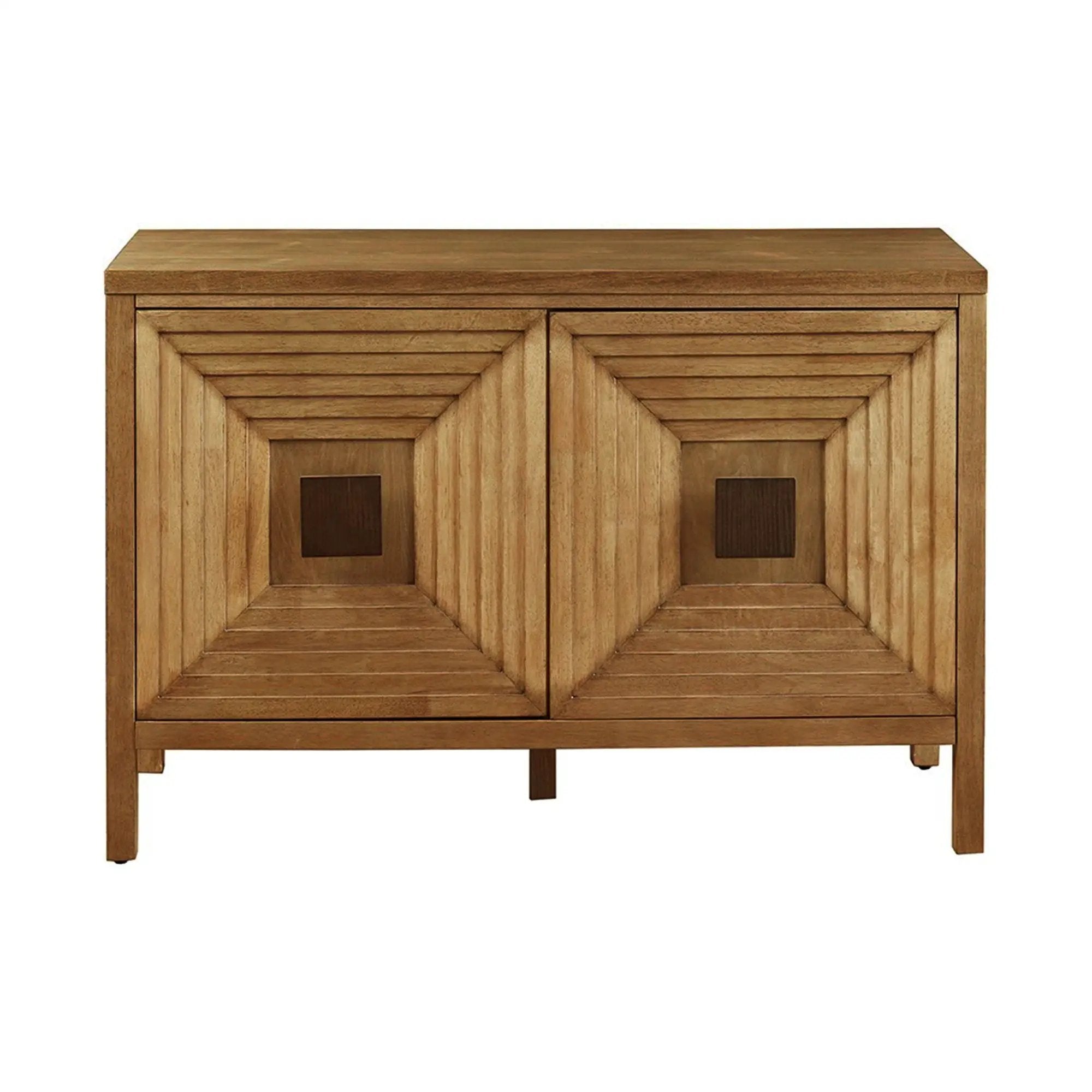Accent Cabinet With Adjustable Shelves - Natural by Unique Piece Furniture