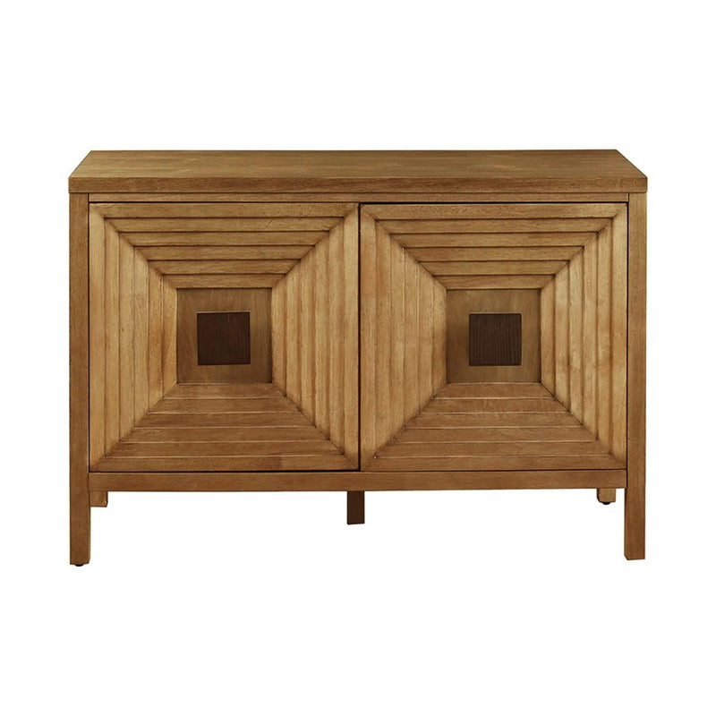 Accent Cabinet With Adjustable Shelves - Natural by Unique Piece Furniture