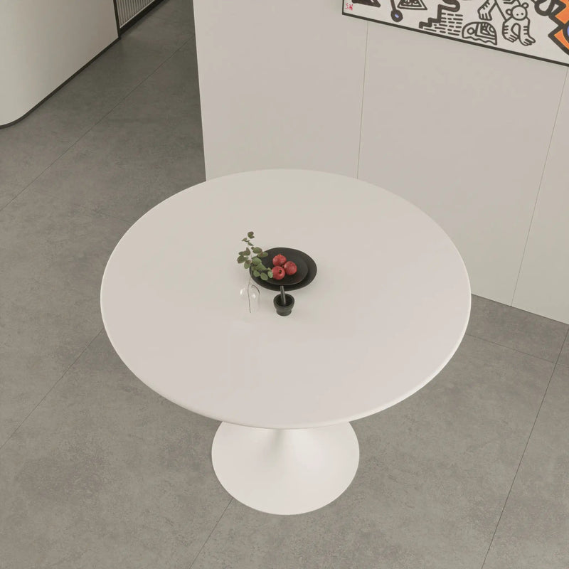31.5" White Dining Table by HouseOfZazla