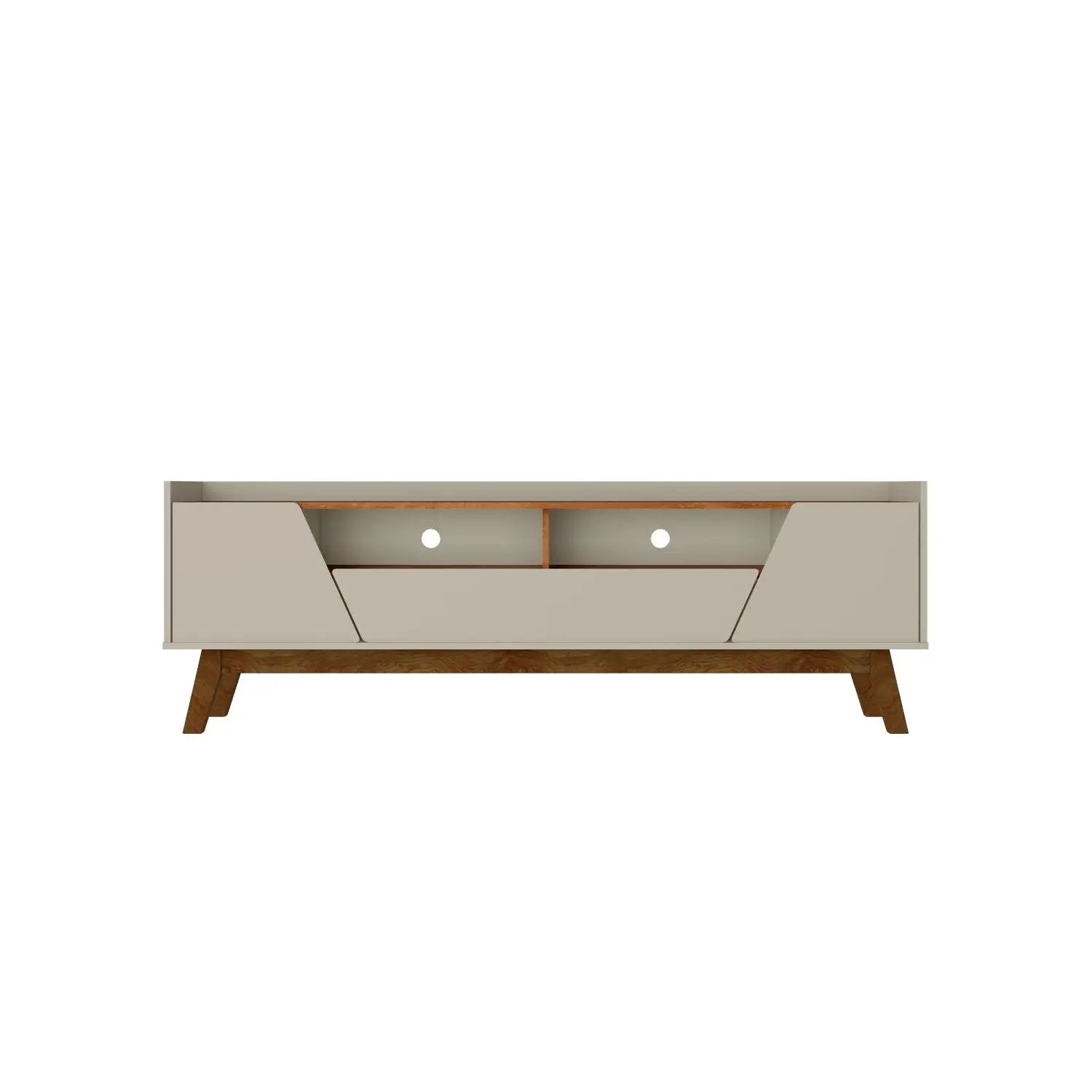 Marcus - TV Stand With 4 Shelves And Soft Close Doors by HouseOfZazla