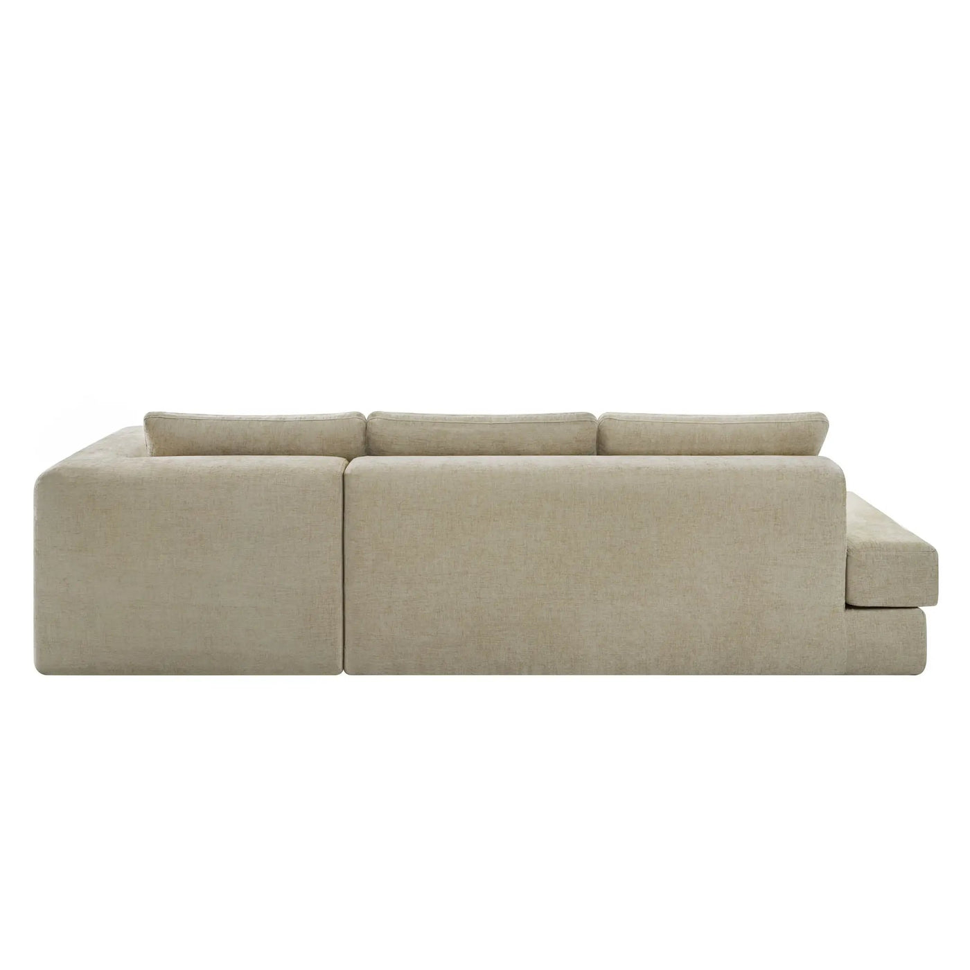 L-Shaped Modular Sofa With Double Layer Cushion by HouseOfZazla