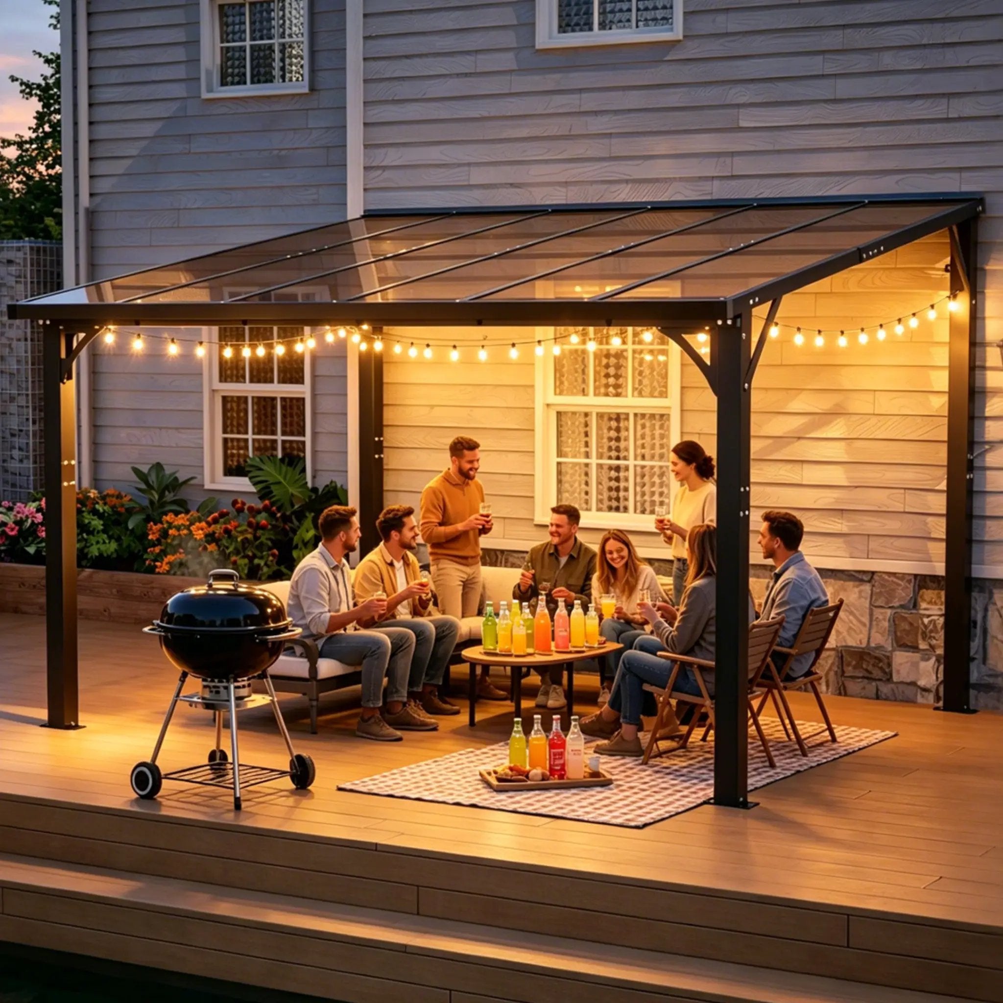 12x10 FT Hardtop Gazebo by HouseOfZazla