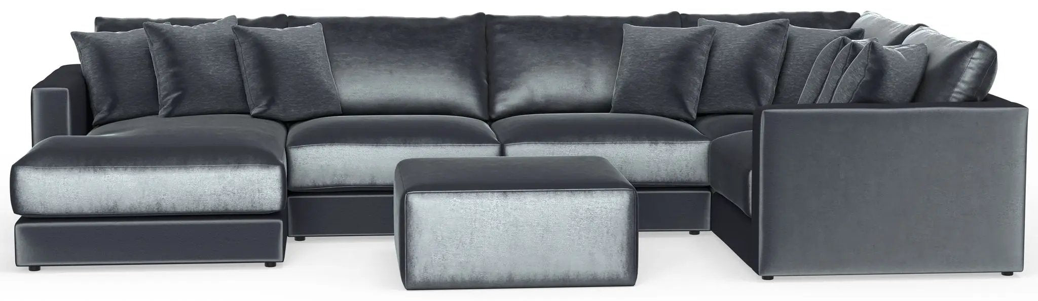 Remington - Modular Sofa And Cocktail Ottoman by Unique Piece Furniture