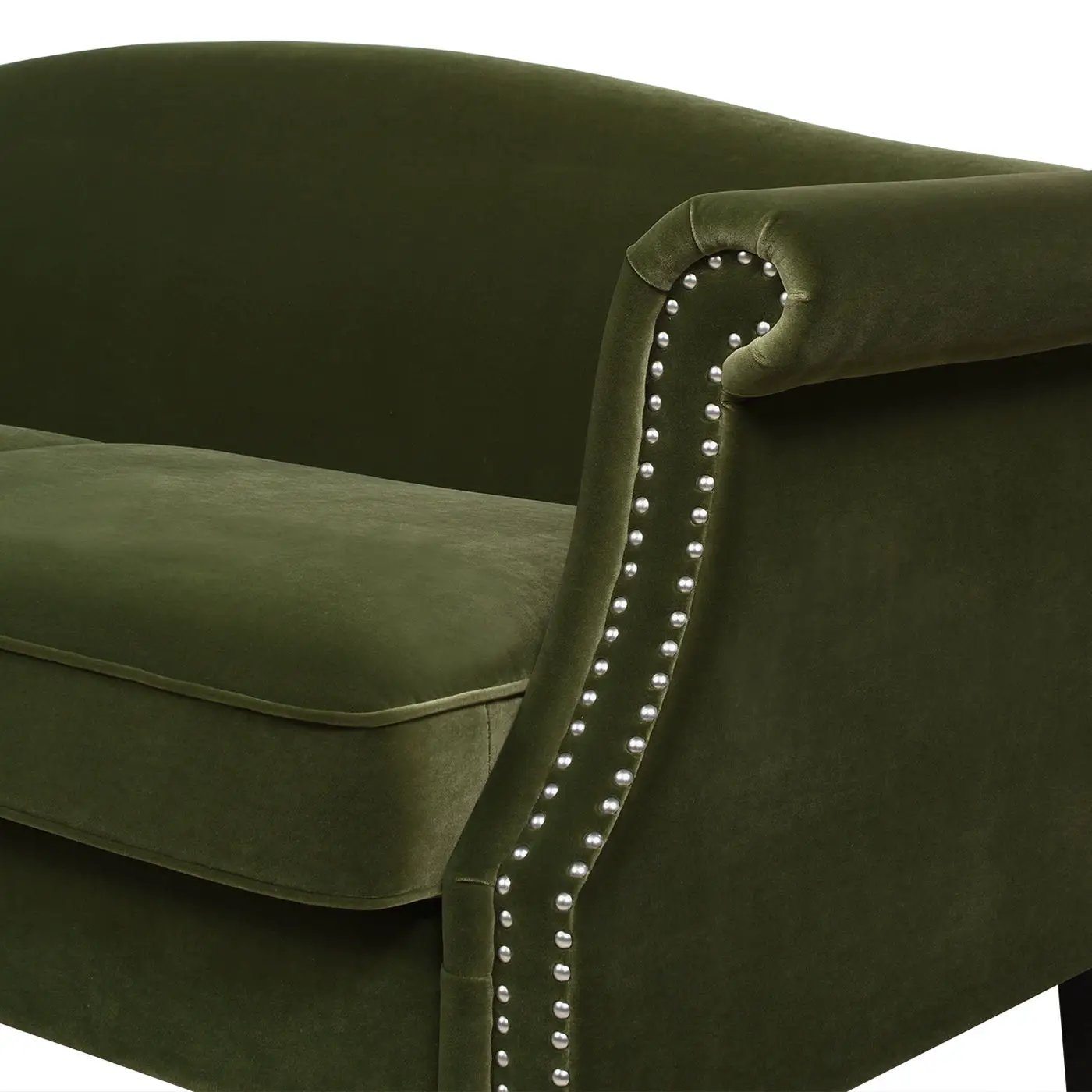 Elaine - Camel Back Small Space Sofa by HouseOfZazla