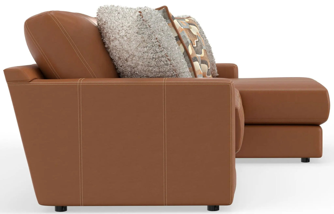 Minori - Italian Leather Sectional by Unique Piece Furniture