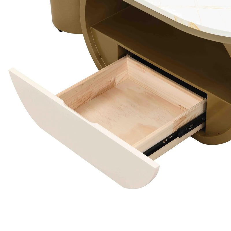 Luxury Modern Oval Coffee Table by HouseOfZazla
