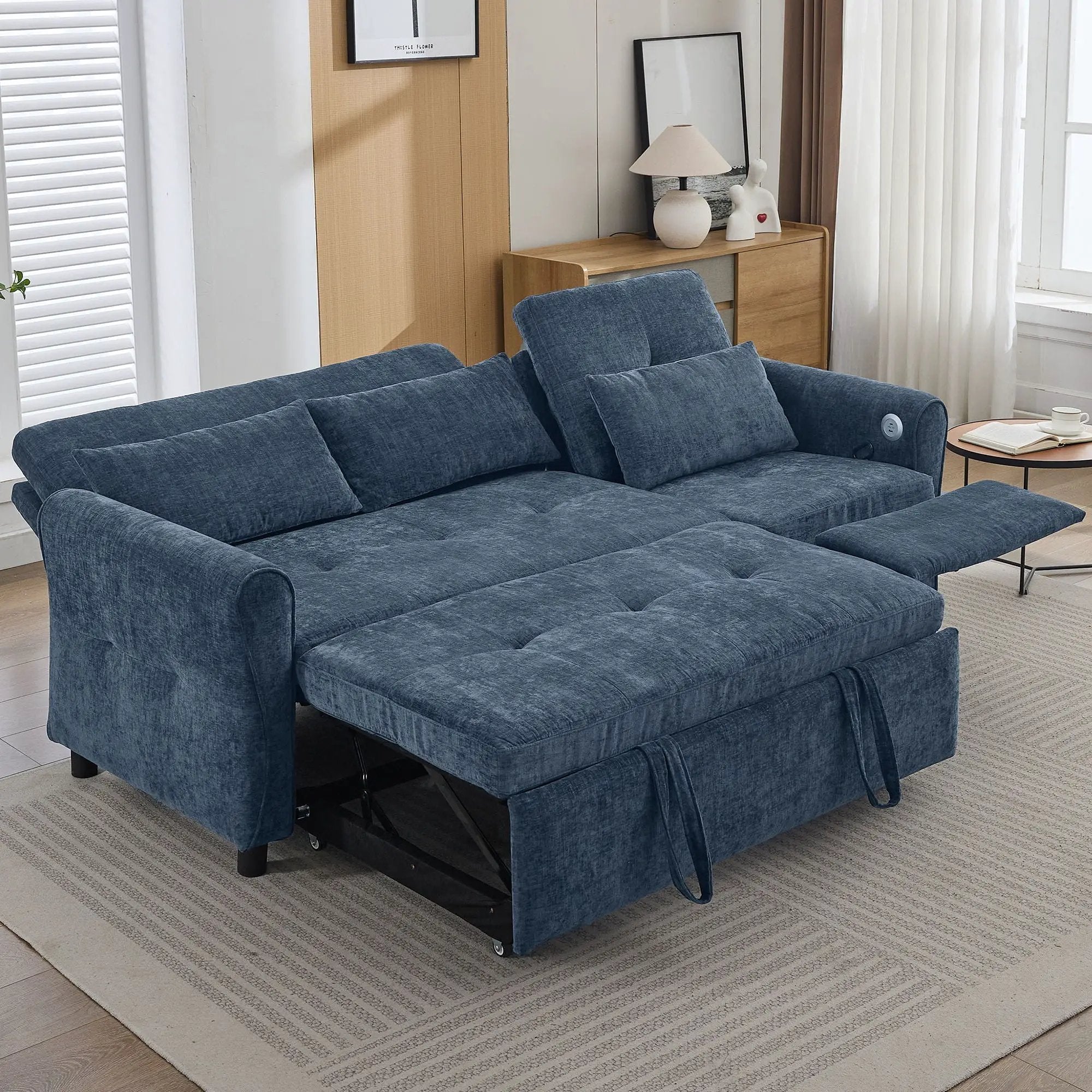 3 Seater Sofa Bed And Reversible Recliner by HouseOfZazla