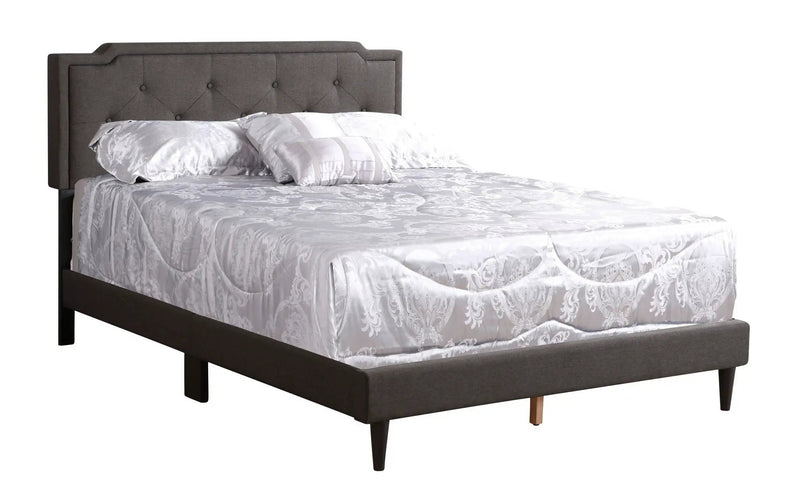 Button Tufted Bed Charming For Cozy Spaces by HouseOfZazla